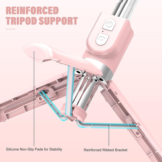 Smart Selfie Stick with Tripod