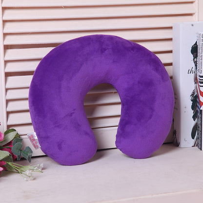 Monochrome U-Shaped Neck Support Pillow