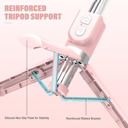 Smart Selfie Stick with Tripod