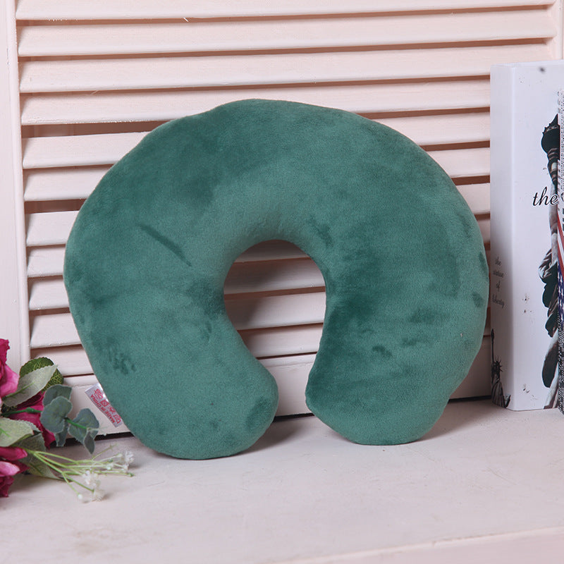 Monochrome U-Shaped Neck Support Pillow