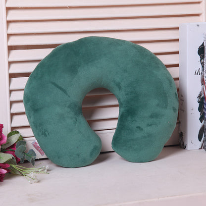 Monochrome U-Shaped Neck Support Pillow