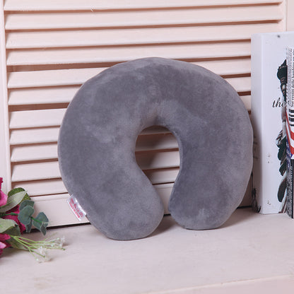 Monochrome U-Shaped Neck Support Pillow